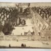 Print/Prent: West Indische Packhuysen tot Middelb. (Middelburg), ca 1696.