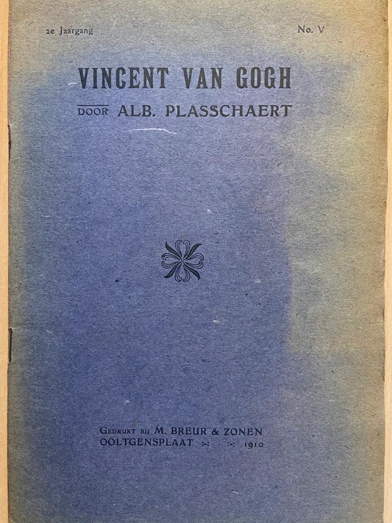 Vincent van Gogh, een lezing, [ Kritieken II 5 ], Ooltgensplaat 1910, pp. 61-81.