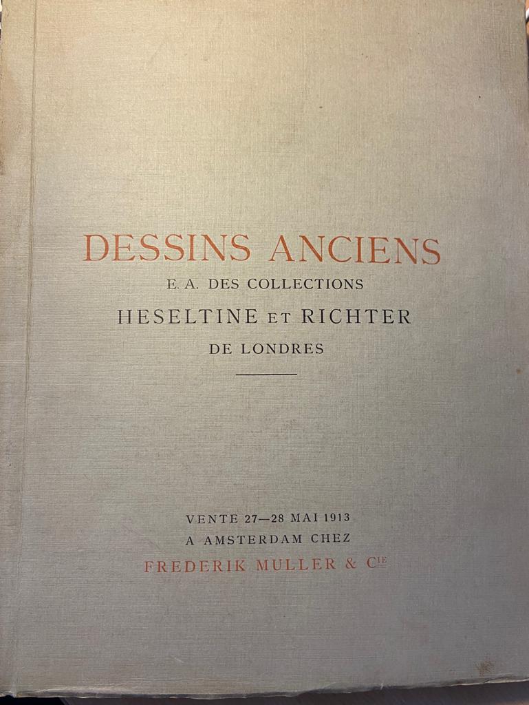 Dessins Anciens e.a. des collections Heseltine et Richter de Londres, Vente 26-28 Mai 1913 a Amsterdam chez Frederik Muller & Cie, 1913.
