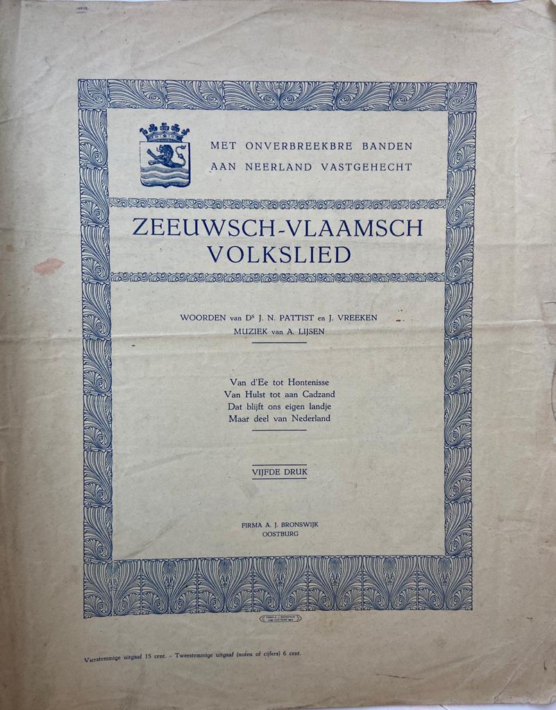Collectie geschreven en gedrukte stukken betreffende leven en werk van de onderwijzer in Biggekerke, schoolhoofd en dichter Jacob (Kobus) Vreeken ( 1870 - 1931), afkomstig uit zijn nalatenschap.