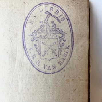 De Haagsche Correspondent. Te bekomen bij Klaas Momus, meesterknegt van P. Gosse Junior. [Den Haag], Pierre Gosse Junior, [1786-1787]. [2 delen]