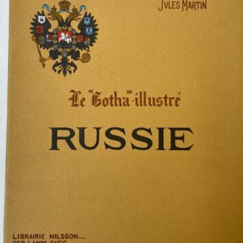 Le Gotha illustré. Paris, Librarie Nilsson, ca. 1904. Complete set of 4 volumes: Italie, Suede et Norvege, Russie, Danemark.