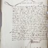 HERTOGENBOSCH; ZEEPZIEDERS; FRANCKEN--- Extract uit het register der resolutien van de Staten Generaal, d.d. 28 januari 1698. Ondertekend door Francois Fagel (1659-1746) en J. de Drews. Manuscript, 1 pag.