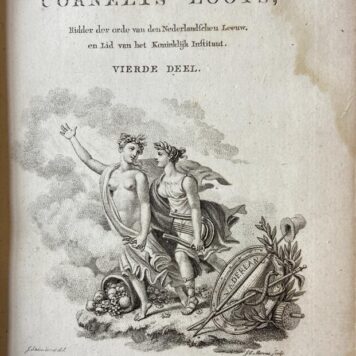 Four volumes: Gedichten by Cornelis Loots, Amsterdam Johannes van der Hey 1816-1817, complete set.