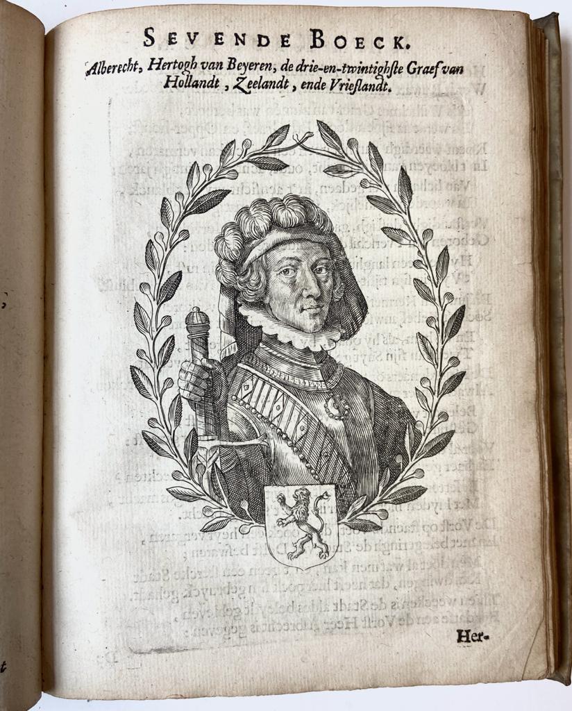 Oude Hollandsche geschiedenissen ofte, Corte Rym-Kronyck verdeelt in XIII boecken. 's-Gravenhage, A. Tongerloo etc., 1648.