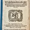 Sententie uyt-ghesproocken ende ghepronuncieert over Rombout Hogerbeetz, ghewezen pensionaris der stad Leyden, den 18-5-1619, 's-Gravenhage, H. Jacobsz, 1619.