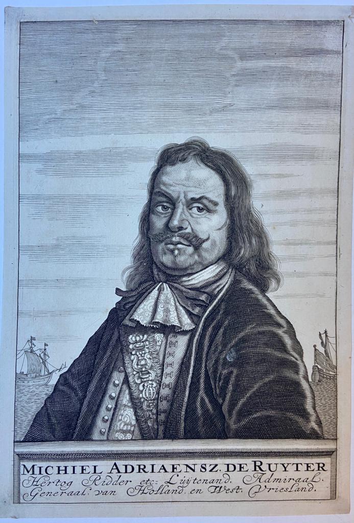 Michiel de Ruyter portrait