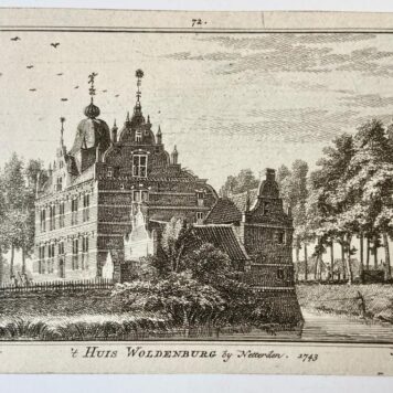 t Huis Woldenburg bij Netterden. 1743