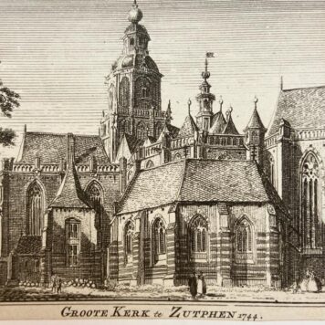 Groote Kerk te Zutphen 1744.