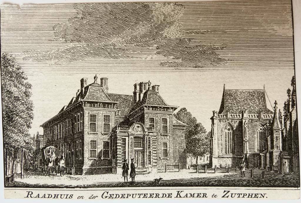 Raadhuis en der Gedeputeerde Kamer te Zutphen.