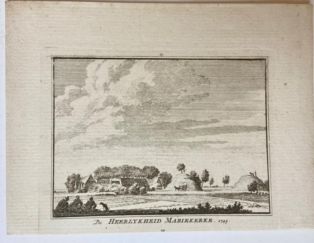 De Heerlykheid Mariekerke. 1745.