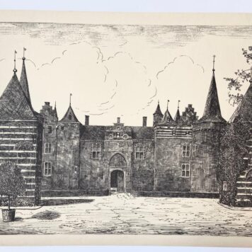 [Original etching] The castle of Helmond.