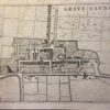 [Bird's eye view of 's-Gravensande, etching] Grave Sanda, 1649.