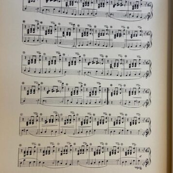 [Sheet music/bladmuziek] STUDENTEN, UTRECHT, NOLST TRENITÉ--- Feestmarsch (...) Utrechtsch Studentencorps 50e lustrum Utrechtsche Hoogeschool door J.G.L. Nolst Trenité jr. Utrecht 1886, 6 pag., plano, gedrukt.