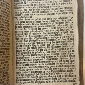 [Rampjaar 1672] Nieuwe spiegel der jeugd of Franse tiranny, zijnde een kort verhaal van d' oorspronk en voortgang des oorlogs, 1672 (...). Amsterdam, Hendrik v.d. Putte, [ca. 1764/65], 128 pp.
