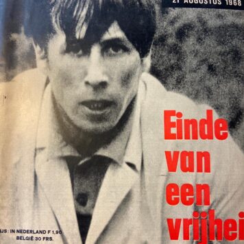Rotogravure-Pers Amsterdam-Leiden - Magazine: Einde van een vrijheid, een foto documentaire over de overrompeling van Tsjecho-Slowakije - 1968, 90 pp.