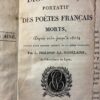 Petite encyclopédie poétique. Tome XIV., Dictionnaire portatif des poètes français morts, depuis 1050 jusqu'à 1804 ; précédé d'une histoire abrégée de la poésie française ; par L. Philipon-la-Madelaine,Paris Rousseau1805, 464 pp.