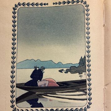 Number 8 of 8 copies on Ingres d'Arches paper of Lamartine Poemes choisis, Notice de R.N. Raimbault, Aquarelle originale de Maurice Pouzet, Angers, editions Jacques-Petit 1945, 86 pp. 'à 1804 ; précédé d'une histoire abrégée de la poésie française ; par L. Philipon-la-Madelaine,Paris Rousseau1805, 464 pp.