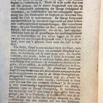 De memorie van Lodewyk graave van Byland (...) getoetst aan den toetssteen van het gezond verstand en van de waarheid. Vertaald uit het Fransche handschrift van F. Bernard. Utrecht, Van Paddenburg, 1783.