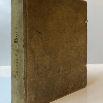 BERG, RENS, DORDRECHT Familieboek Berg-Rens. Laat 18e- vroeg 19e-eeuws manuscript, ca. 150 p., 4º, gebonden in perkamenten band