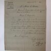 OUDEWATER, PFEFFEL Brief van de burgemeester van Antwerpen, d.d. 1815 aan de burgemeester van Oudewater inzake de heer Pfeffel, die in 1814 vanuit Antwerpen naar Brussel is vertrokken, manuscript, 2 p.