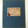 RIJSDIJK, ROTTERDAM Schoolschrift met getekende kaartjes van C.J. Rijsdijk, w.s. te Rotterdam, ca. 1920.