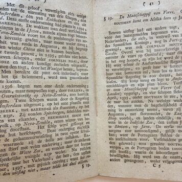 Geschiedenis van Nederlands zeevaart en handel, uitgegeven door de My. tot Nut van 't Algemeen, Amsterdam 1836, 175 pag.