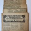 BOUWMEESTER Een aantal kranten en tijdschriften met berichten over het overlijden en de begrafenis van P.C. Bouwmeester, hoofd van de O.L.-school in de Santpoorterstraat te Haarlem en voormalig voorzitter van de Zangvereniging Crescendo, 1912.