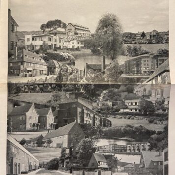 [Brochure, Addendum 1937] 's-Gravenhage, Serie 1-4: de Binnenstad, Het natuurschoon, Het wonen, De industrie. Bijlage Kerstnummer 1937 Drukkersweekblad, Van Waesberge, Hoogewerff & Richards N.V. Rotterdam, 4 pp.