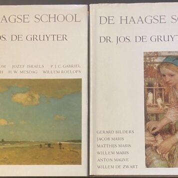 De Haagse school (2 delen), lemniscaat 1968, 2 volumes, 117 + 106 pp. Illustrated.