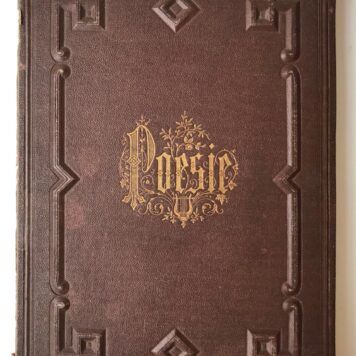 [Album amicorum, poetry album, poesiealbum] MONGERS, DOESBURG Poëziealbum van Cecilia Mongers, met inschrijvingen uit de jaren 1876-1900. 1 deel, rug beschadigd.
