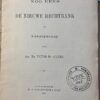 [Legal history The Hague] Nog eens de Nieuwe Rechtbank te ’s Gravenhage, met een kaartje, W. P. van Stockum & Zoon, ’s-Gravenhage, 1895, 33 pp