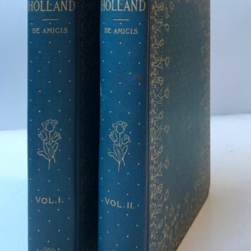 [Travel book] Holland. Translated from the thirteenth edition of the Italian by Helen Zimmern. 2 dln. Philadelphia: Henry Coates, [1894].