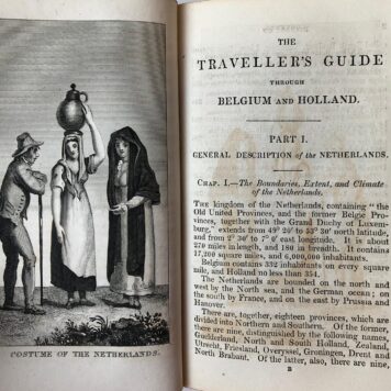 [Travel Book] The Belgian traveller [...]. 5de vermeerderde druk. Londen: Samuel Leigh, 1827, 12 + 410 pp. Illustrated.
