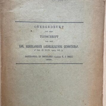 [Two original extract The Hague 1925] Nieuwigheden over ,,Die Haghe