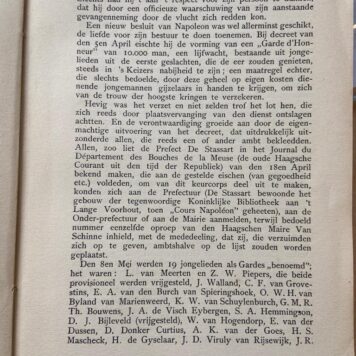 [History of The Hague 1813-1913] Residentie en Vaderland tijdens de verlossing uit de Fransche Overheersing, G. A. Kottmann, Den Haag 1913, 47 pp.