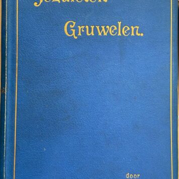 Jezuiten-Gruwelen. Een bijdrage tot de geschiedenis der beschaving. Voor Nederland bewerkt naar de derde Hoogduitsche uitgave van Bernhard Duhr S.J. Amsterdam, J.S. de Haas, 1900, 478 pp.