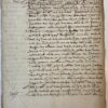 [MANUSCRIPT, GRAVENHAGE, VAN WIJNGAARDEN, ZOETE] Sententie van het Hof van Holland d.d. Gravenhage 26-10-1556 in de zaak tussen Jan Zoete en Gijsbert van Wijngaarden, baljuw van Gravenhage, manuscript (kopie uit 1659,getekend W. Dedel), folio, 6 pag.