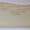 [Manuscript BREDA, VAN] Fragment van een brief geschreven en ondertekend door Van Breda, 1 p., z.j.