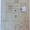 [MANUSCRIPT, MORGENSTER] Briefje van J. Morgenster, Amsterdam 1864.