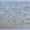 [AUTOGRAPH, PIJMAN, GORTSAK, SCHELTES] Handtekening van J.A. Pijman, onder een opgave betreffende obligaties ten name van Adriana Gortsak, wed. Jan Scheltes, Haarlem 1772, 1 stuk.