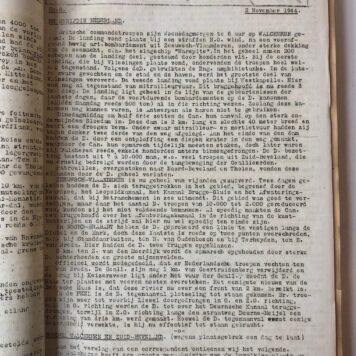 [W.O. II TE LISSE, SASSENHEIM, NOORDWIJKERHOUT, HAARLEMMERMEER] De Oranje Koerier, ondergronds dagblad voor Lisse, Sassenheim, Voorhout, Noordwijkerhout en Haarlemmermeer, 24 oktober 1944 - 5 mei 1945.