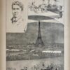 [Original lithograph/lithografie by Johan Braakensiek] Edison te Parijs, 25 Augustus 1889, 1 pp.