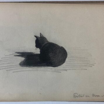 [Drawings, sketch book 1890] ZANDVOORT Schetsboek van N.N. met een aantal schetsen van dorpsgezichten in Zandvoort, 1890, 1 stuk.