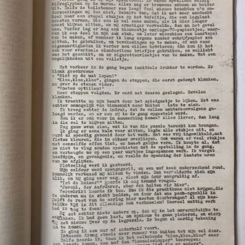 [TYPED PUBLICATION, TWEEDE WERELDOORLOG, VUGHT, DENT S.T.U.] Dent, Administratie en Intimidatie. Eerste oorlogsuitgave, januari 1945. Gestencild, folio, 33 p.