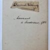 [Autograph, manuscript 1783] Handtekening, uitgeknipt, van Jeronimus Nolthenius, advocaat te Amsterdam, 1783, manuscript.