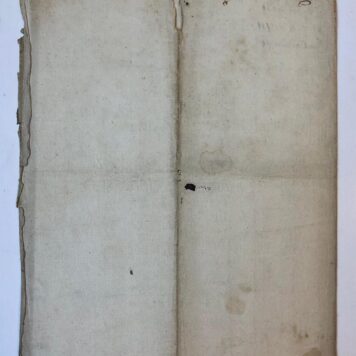 [Manuscript 1773] Besoignes van de besteedinge van de dam bij de Butterhoek d.d. 23-7-1773, manuscript, folio, 1 p.