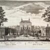 Original etching and engraving/Antique print/originele ets en gravure/prent: De Hofstede Staalwyck van den Heer du Breuil/HJardin de Plaisance Staalwyk du Sieur de Brueil.