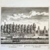 Original etching/Antique print/originele ets: Holendregt, apartenant a Mr. Jean Le Breton van Doeswerff/Holendregt, toebehoorende den Heer Ian Le Breton van Doeswerff.