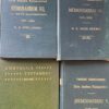 Memorandum V (1876-1908), VI (1876-1908), VII (1907-1910); Ambtelyk testament (1863-1903). 4 banden in groen linnen met o.a. deze teksten op het voorplat.